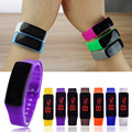New Silicone Watchband Women Men LED Digital Screen Watch Dress Sports Watches Fashion Outdoor Wristwatches kids