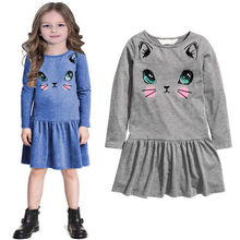 New listed baby girl clothes spring autumn casual dresses kids girl dress children clothing high quality cotton princess dress