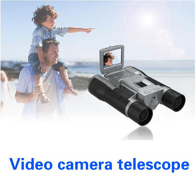 Фотография High Quality 2" LCD HD 5MP 1080P Video Camera 12X32 Digital Binocular Telescope Cam Camcorder Outdoor