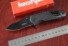 Kershaw Knives Kershaw 8100 cuchillo plegable táctico de la supervivencia herramienta multifunción de aluminio de la manija de la gota