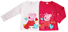 Girls Boys Lovely Pig t shirts Kids Long Sleeve Tee Baby Cotton Clothing for Children