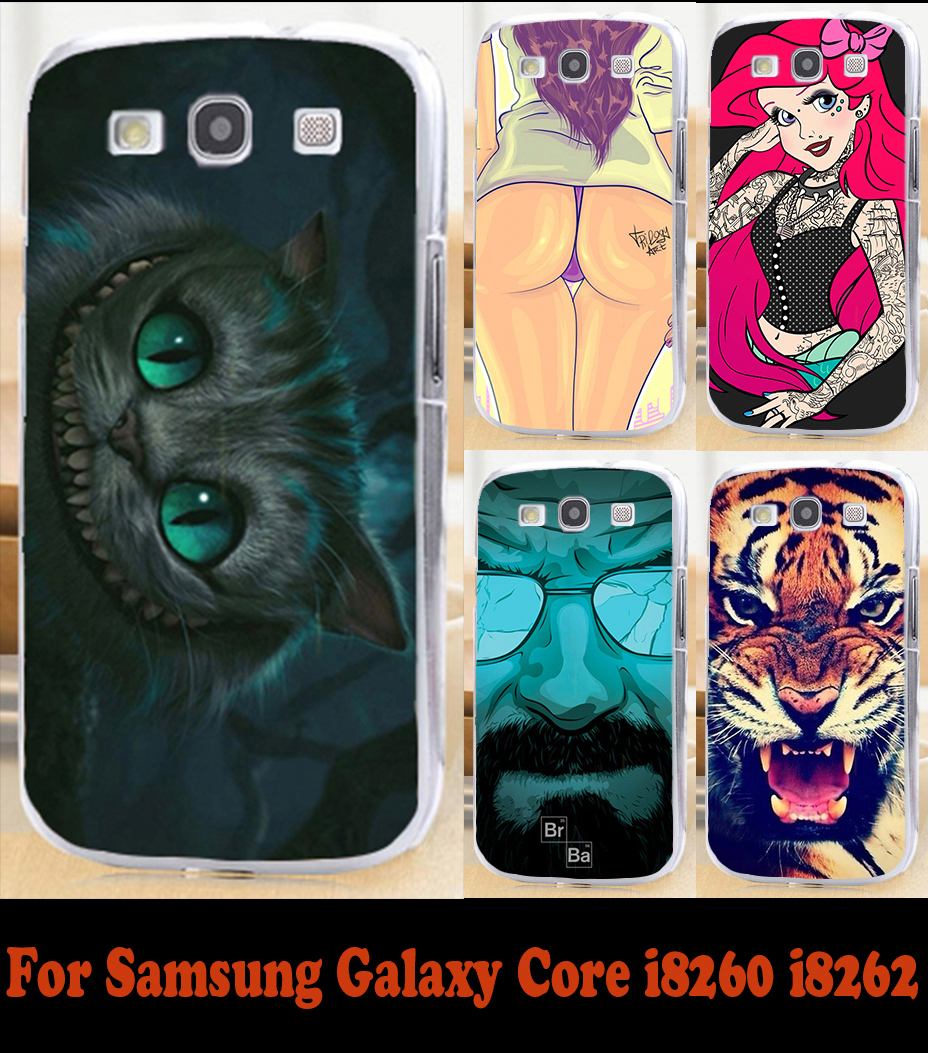 2015 Hard Back cover Skin mobile phone case protective case Shell for Samsung Galaxy Core i8260