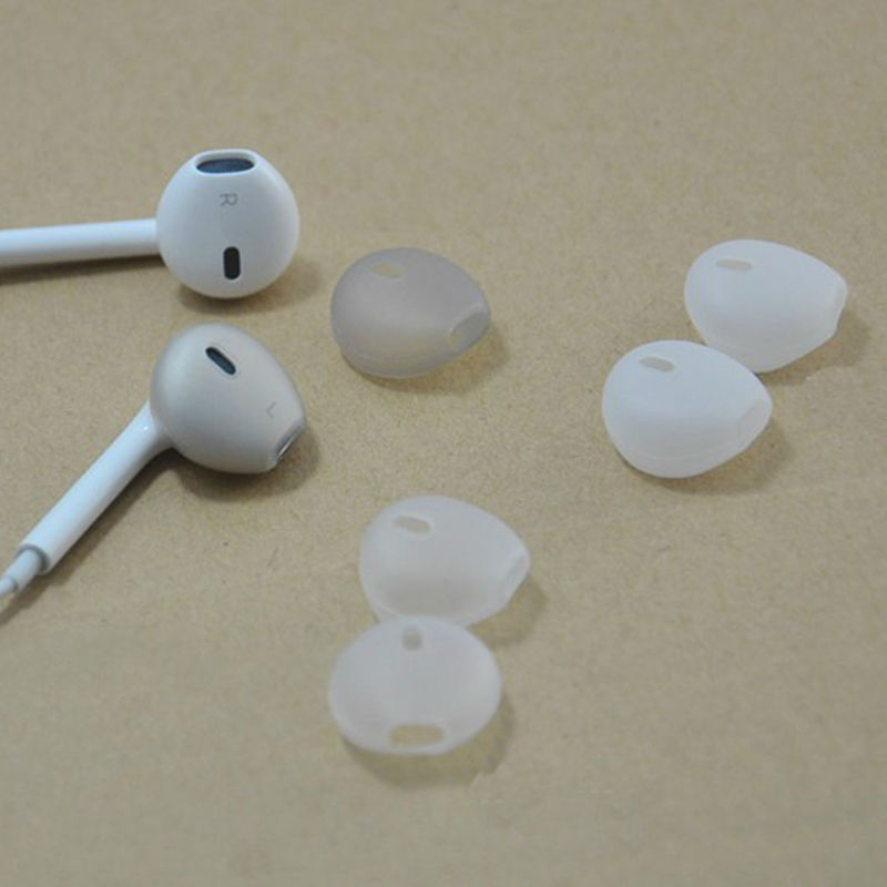 2Pairs Ear Tips Buds Eartips Earplugs for iphone 5S/6S/Plus Headset