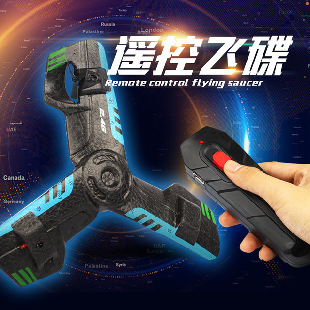 Новые продукты Новинка вертолет дистанционного управления нло Мультикоптер Drone пены тела анти-сломаны с света забавные игрушки Рождество подарок