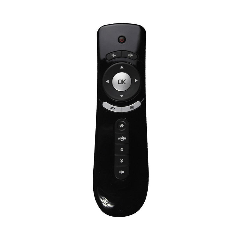 2 4GHz Wireless Fly Air Mouse Remote Control T2 3D Gyro Motion Stick For PC font