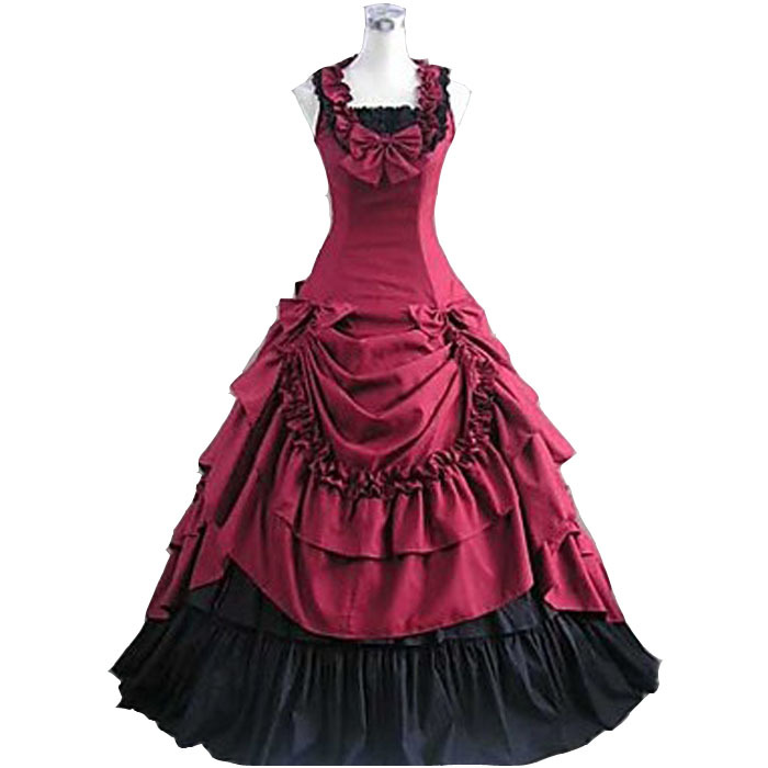 Robe de bal gothique