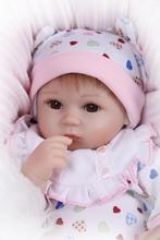 42 СМ Новый стиль Bebe Reborn младенцы куклы с магнитом соску полный ручной новорожденный ребенок кукла детские развивающие игрушки девочек подарок