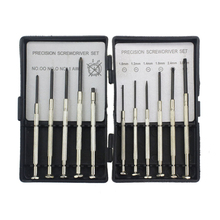 Excellent Quality 2016 Hot Sale 11Pc Screwdriver for Laptop Eyeglass Cellphone Watches Repair Tool Kit Freeshipping & Wholesale