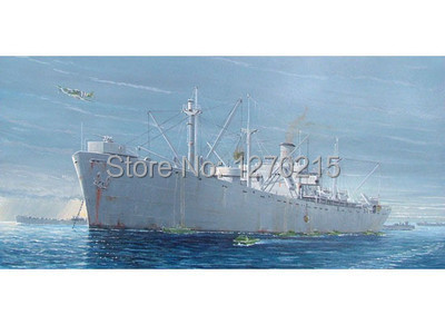 Trumpeter 1 350 05301 WW2 Liberty Ship S S Jeremiah O Brien Model Kit