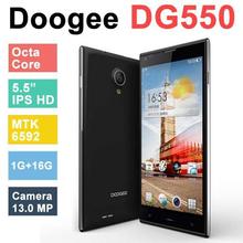 Original Doogee DG550 MTK6592 Octa Core Smartphone 1GB RAM 16GB ROM 13MP Camera Cell Phones 5.5”IPS HD Screen Celular