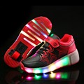 Children Heelys Shoes with Led Lights Kids Roller Shoes With Wheels Wear resistant for Boys Girl