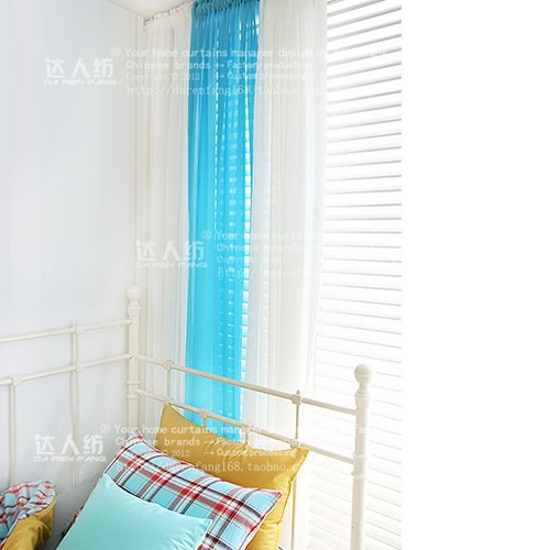 2015 Quality Finished Tulle Curtains for the Living Room Bedroom Kitchen Window Roman Blind , Valance , Gauze , Sheer Curtain (20)