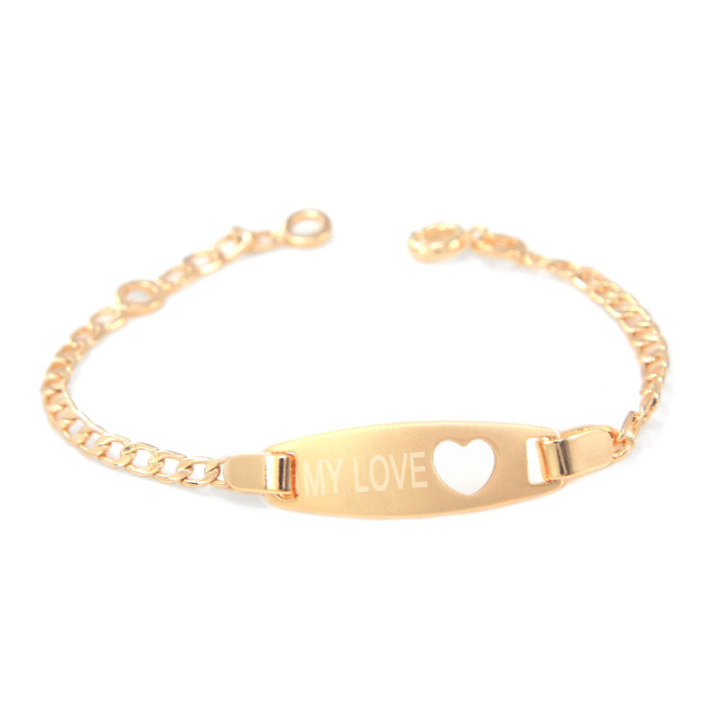 baby bracelets real gold