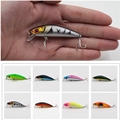 1Pcs Fishing Minnow Lure 8 5cm 7 7g Laser Reflective 3D Eyes Hard Baits 6 Hooks