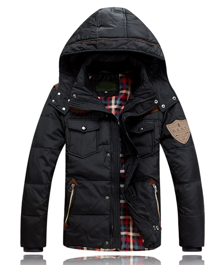 2015 Men Duck Down Winter Coat Detachable Waterproof Winter Coat Men 90 Down Jacket Coat Plus