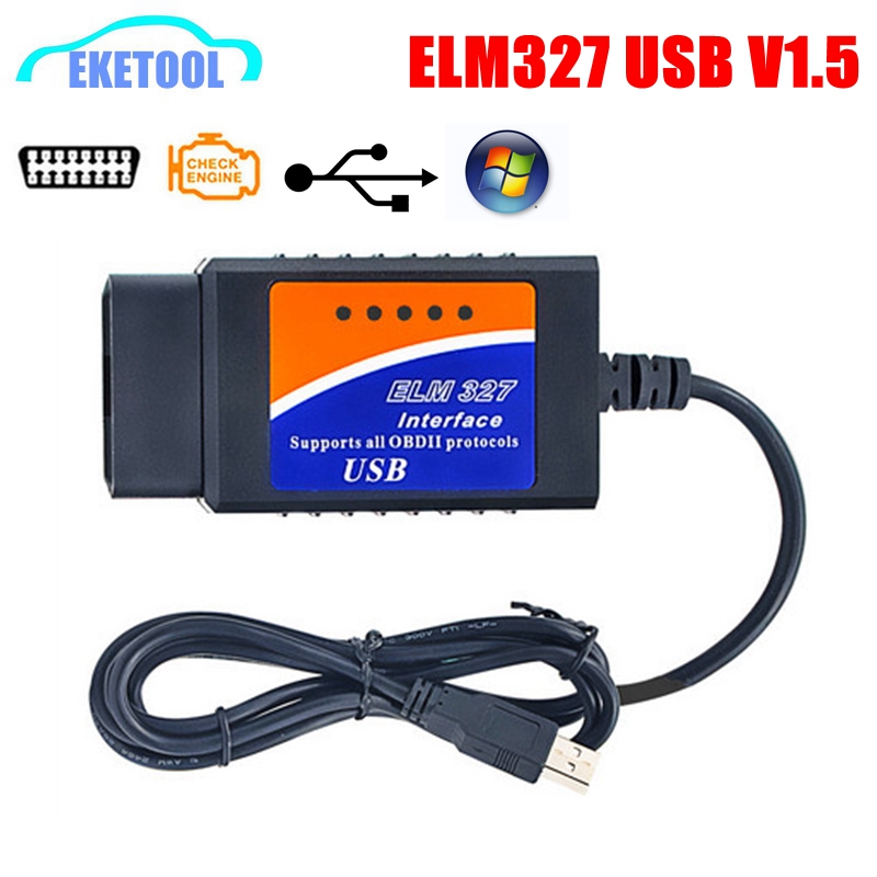  ELM327 USB V1.5  OBD / OBDII ELM        ELM 327 USB  