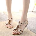 Hot Sale Women Sandals Women s Summer shoes peep toe flat Shoes Roman sandals mujer sandalias