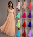 Stock Chiffon A Line Sweetheart Cap Sleeve Beading Bridesmaid Dresses Wedding Party Dress Robe De Soiree