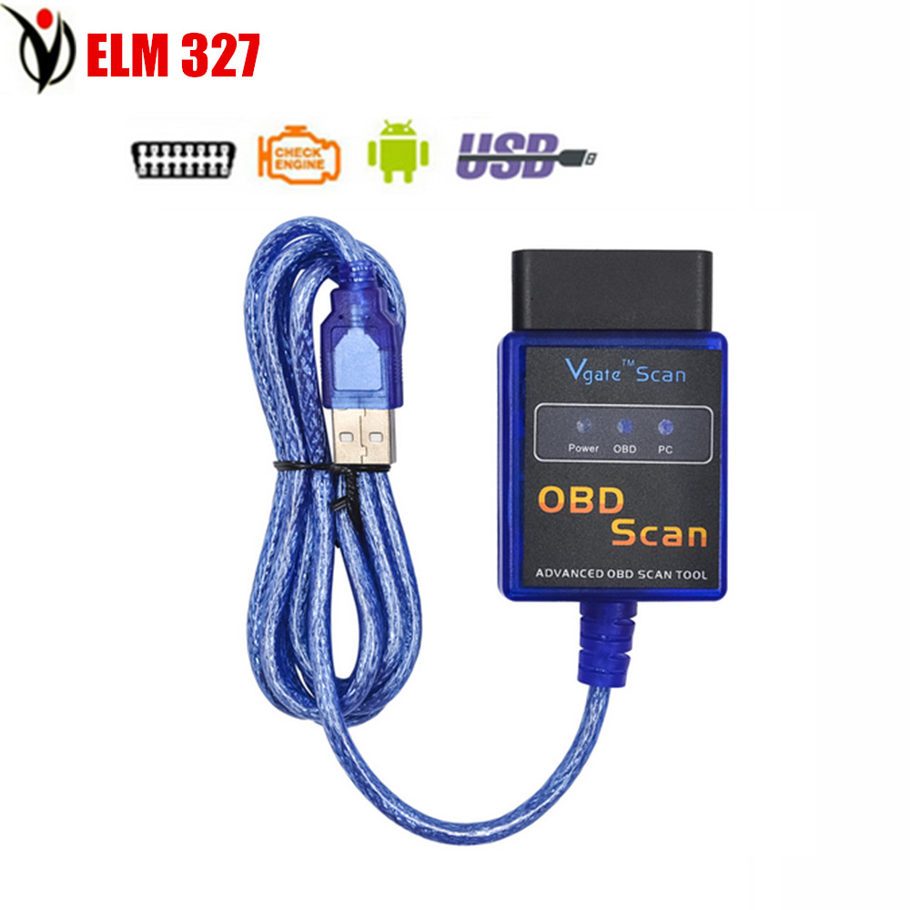 2016   Vgate USB ELM327 OBD2 / OBDII ELM 327 V1.5    OBD2  Vgate ELM 327 USB