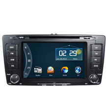 Free Ship Car DVD Player GPS Navigation System for Skoda Octavia Laura 2004 2005 2006 2007 2008 2009 2010 2011 2012 2013 RDS TV