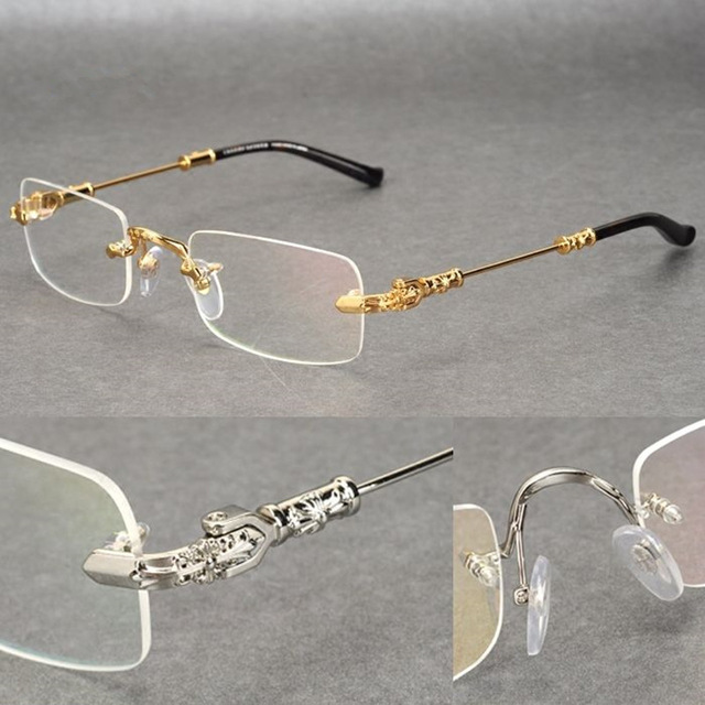 Popular Vintage Rimless Eyeglasses-Buy Cheap Vintage ...