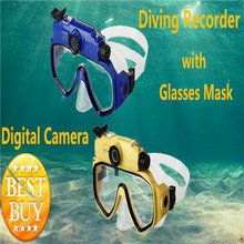 HD 720P Underwater 30M Digital Camera Diving Glasses Mask Mini DV Video Recorder