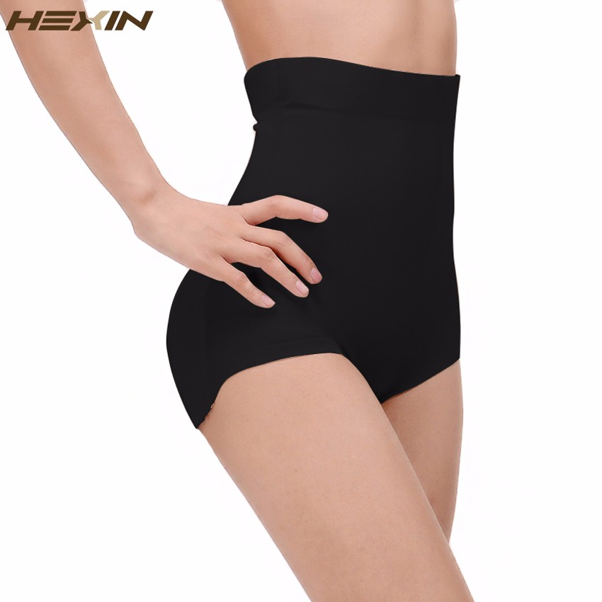 2020 Wholesale Hexin Breathable Pants Women Seamless Traceless Padded Bulifter High Waist Sexy 2978