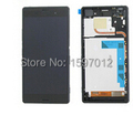 For Sony Xperia Z3 L55t D6603 D6643 Lcd Display Touch Glass Screen Digitizer black Frame Assembly
