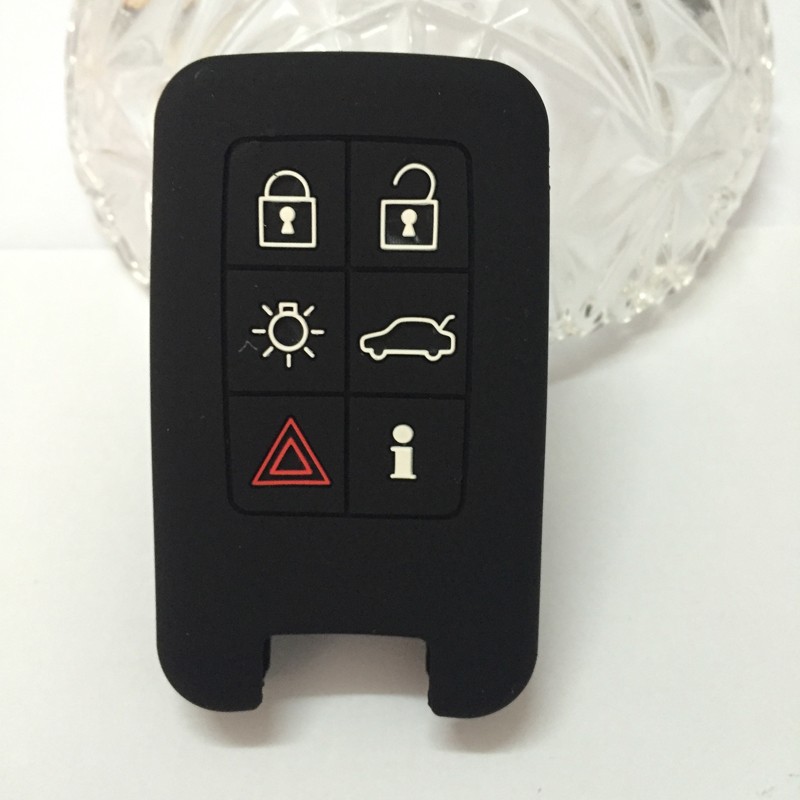 volvo silicone car key sticker