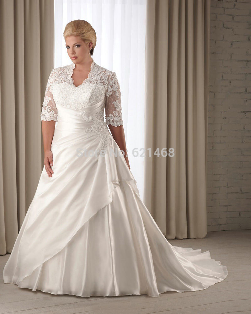 Fat girls wedding dress