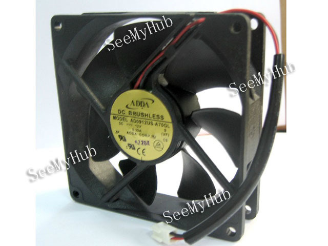 Купить для adda ad0912us-a70gl 9 см / 9025 12v 0.30a-двухпроводная ...