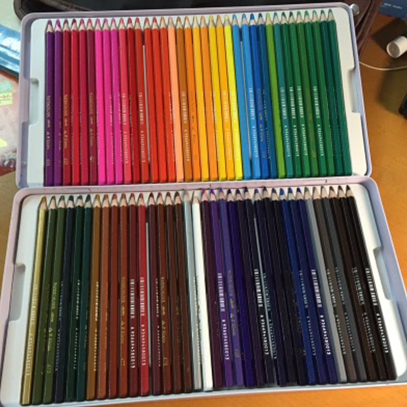 Staedtler Colored Pencils 72 Color Chart