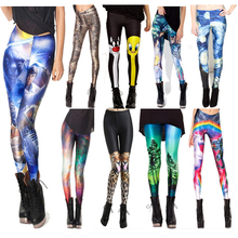 EAST KNITTING top sale 2015 New space the Corpse Bride Printed fitness leggings women brand clothing