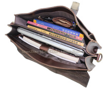 Luxury Genuine Leather Men s Briefcase Leather Business Briefcase 15 laptop Bag Shoulder Bag Men s