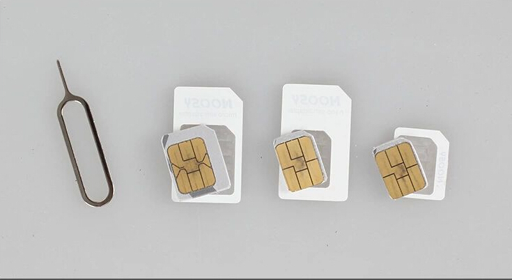 4  1 . Nano SIM   -       iPhone 6 / 5 / 4S / 4     Pin 