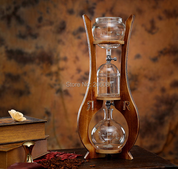 Doulbe valve water drip coffee maker/ice drip coffee maker/ice drip