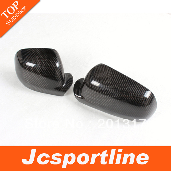 Free Shipping 100% Carbon Fiber Mirror Cover, Auto Car Side Mirror Caps For VW Golf4 (Fits 1998-2004 MK4 )