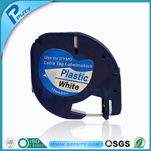 Original feature DYMO 91201 black on white Dymo LetraTag label tape compatible dymo label maker LT-91201