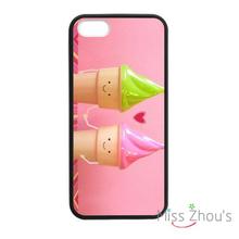 Ice Cream Cone Cupcakes Protector back skins mobile cellphone cases for iphone 4/4s 5/5s 5c SE 6/6s plus ipod touch 4/5/6