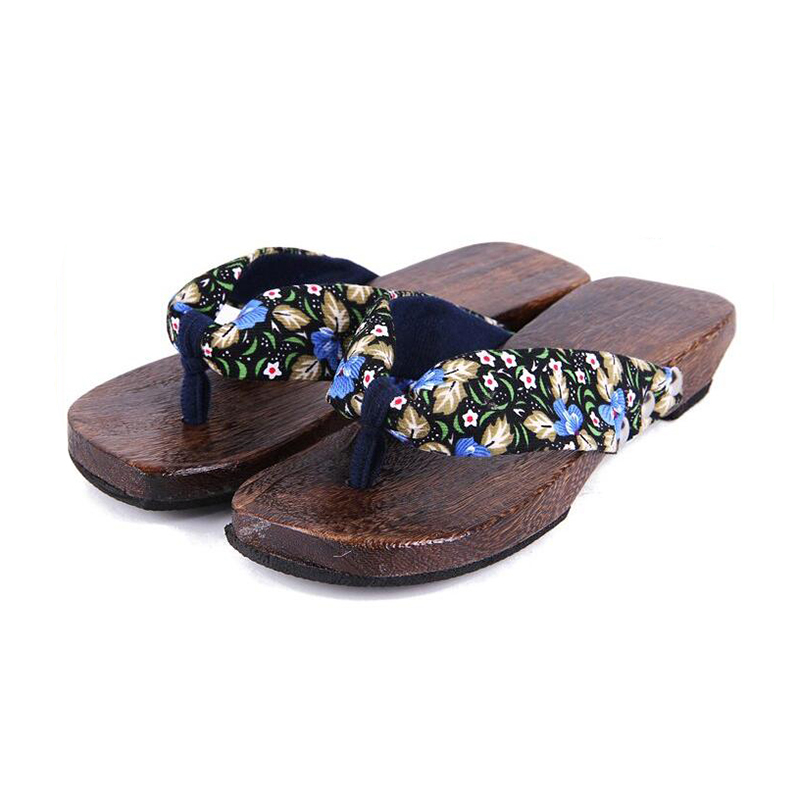 Zuecos Plataforma Mujer Zapatillas Japonesas Geta Keuyeo