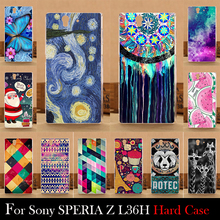 FOR SONY Ericsson Xperia Z L36H C6601 C6602 C6603 Case Hard Plastic Cellphone Mask Case Protective Cover Housing Skin Mask