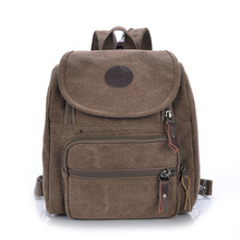 New Canvas Multi function Women Small Travel Hiking Backpack School Bags Ladies Crossbody Shoulder Bag Chest