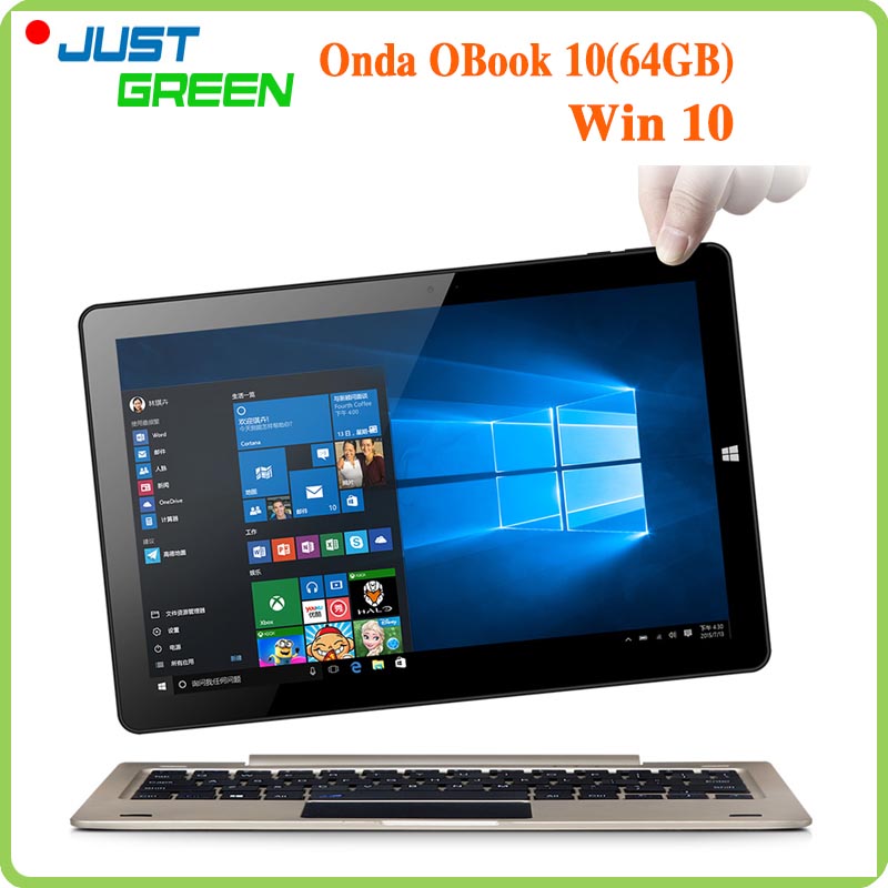 Onda Obook 10 Tablet PC 10 1 1280x800 IPS Intel Cherry Trail Atom X5 Z8300 Quad