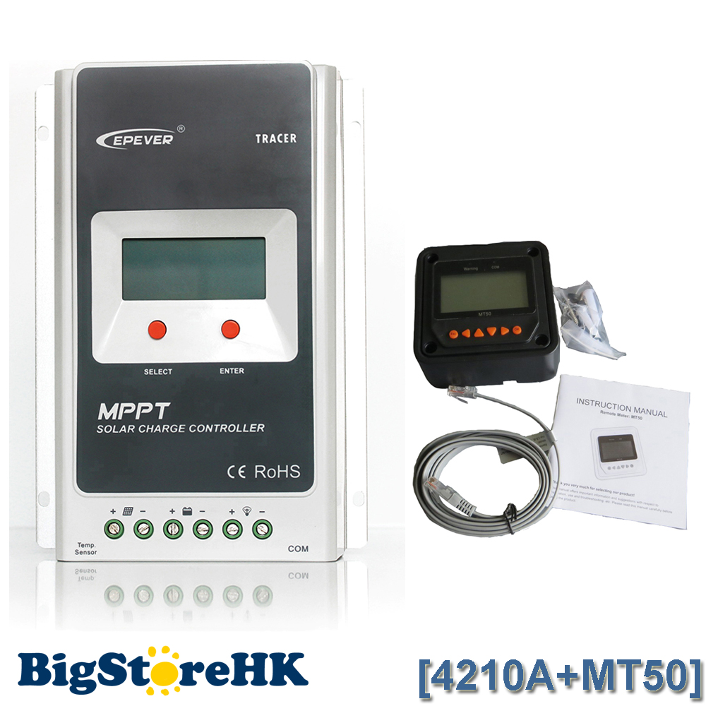 New Arrival EPsloar MPPT 40A Solar Charge Controller 12V 24V with MT50 Diaplay EPEVER Tracer4210A Solar Charge Regulator 4210A New Arrival EPsloar MPPT 40A Solar Charge Controller 12V 24V with MT50 Diaplay EPEVER Tracer4210A Solar Charge Regulator 4210A