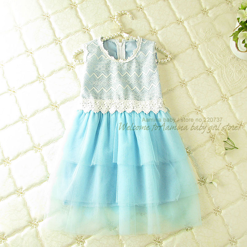[Aamina] Summer Children Kid Girls One Piece Dress, Tutu Dress Baby Dress,wholesale baby boutique clothing 5 pcs/lot--15115