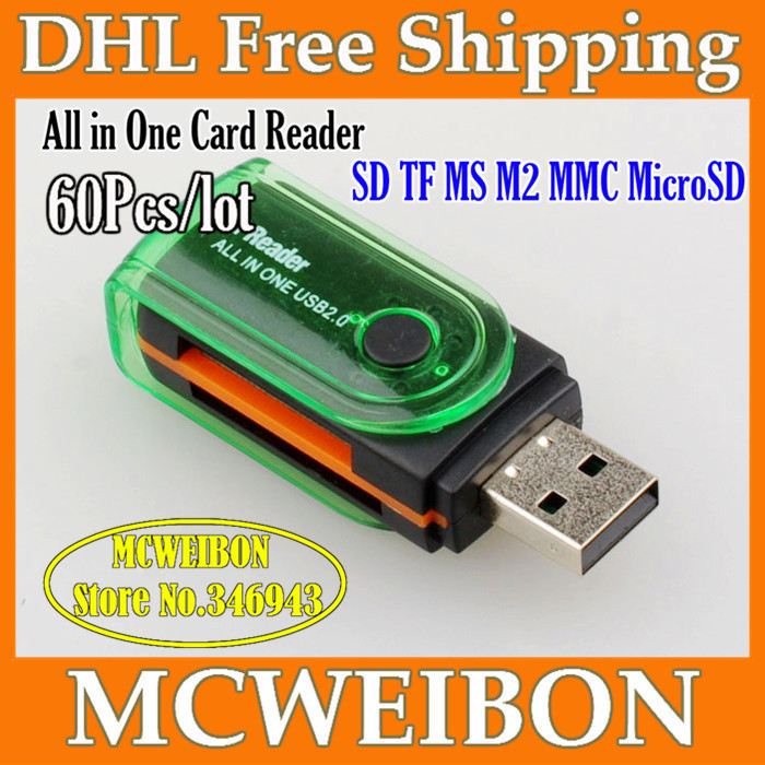 consumer electronics multi card reader phone memory stick pro duo Free DHL micro sd adapter for