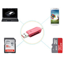 Universal Micro USB OTG Card Reader Micro SD/SD Card Adapter Smart USB Card Reader for samsung Galaxy S2 S3