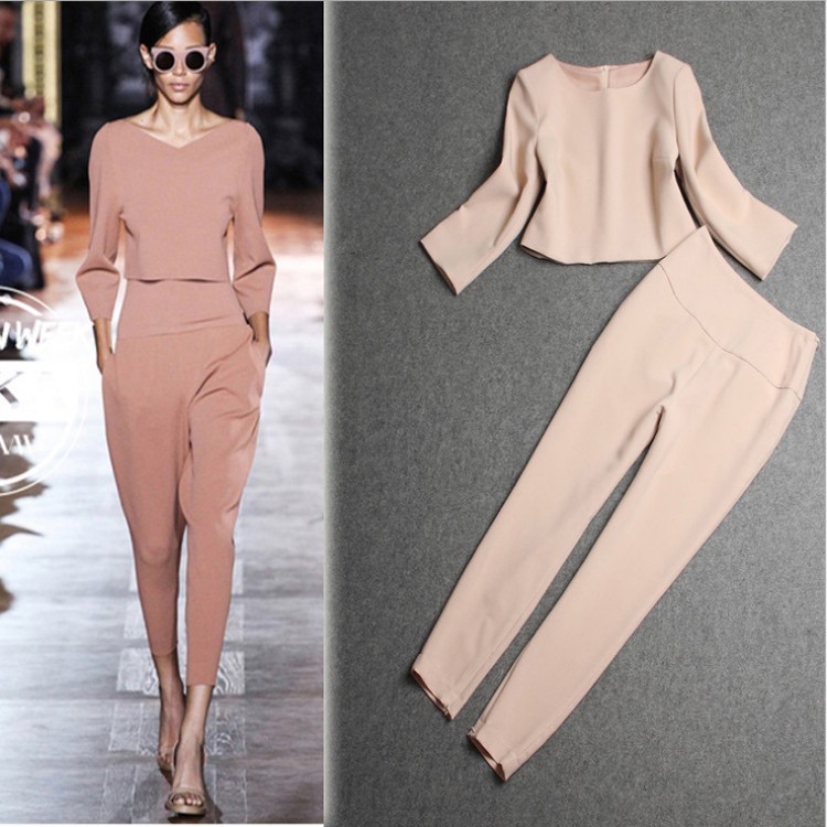 Runway Style Women Pants Suits