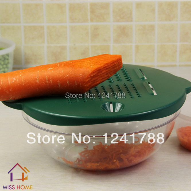  пластиковая кухня инструмент Салатница с теркой среза пищевые .