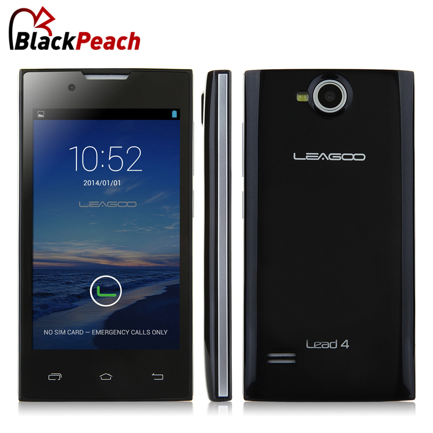  Leagoo  4 Lead4 4  800 x 480 MTK6572  android-4 4.2 3     512    4  ROM   